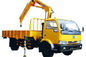 Durable Knuckle Boom Truck Mounted Crane, Wire Rope Raise And Down 3200 kg
