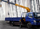 4 Ton Hydraulic Telescopic Boom Truck Mounted Crane For Construction