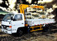 Telescopic Boom Truck Mounted Crane 2.1T For Safety Transport Materials