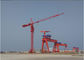 PLC Control 12 Ton 70m Luffing Construction Tower Crane  XGT280
