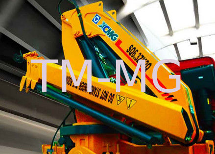गुणवत्ता  Durable XCMG Knuckle Boom Truck Mounted Crane 6300kg Safety For Mining Industry फैक्टरी