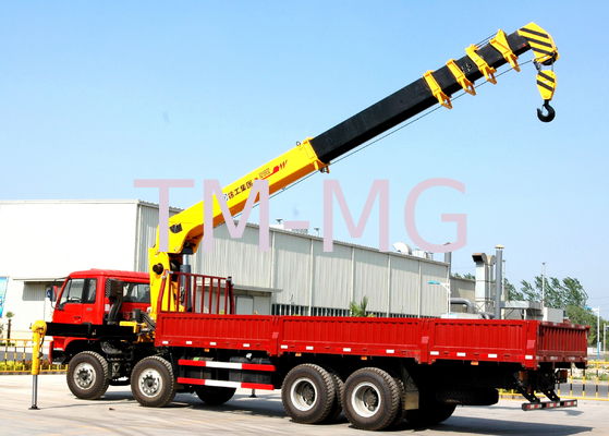 गुणवत्ता  Economical Heavy Things Lift Truck Loader Crane , 16 Ton Truck With Crane फैक्टरी