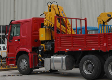 Durable XCMG Knuckle Boom Truck Mounted Crane 6300kg Safety For Mining Industry
